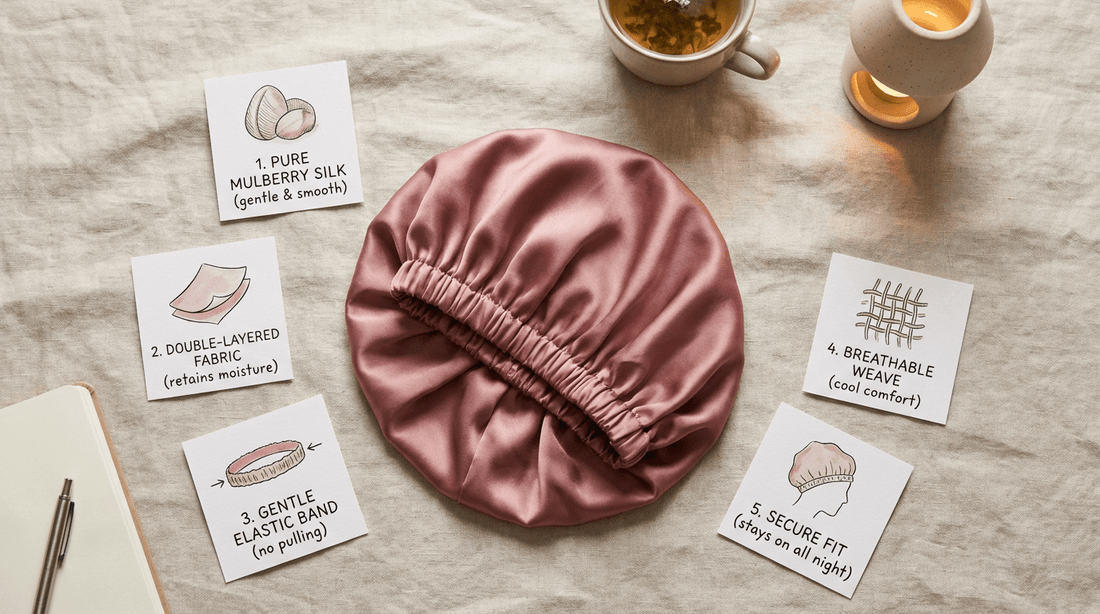 5 Things That Make a Mulberry Silk Bonnet Actually Work for Sleeping