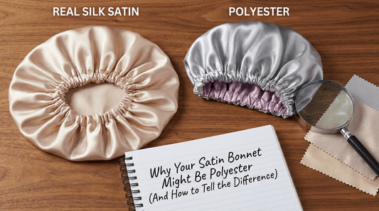 Why Your Satin Bonnet Might Be Polyester (And How to Tell the Difference)