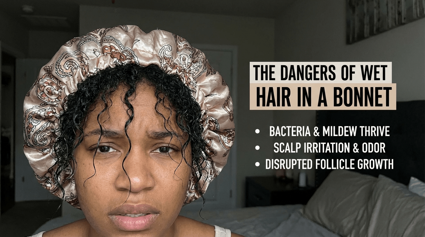 Can You Wear a Silk Bonnet With Wet Hair? – MULSKA