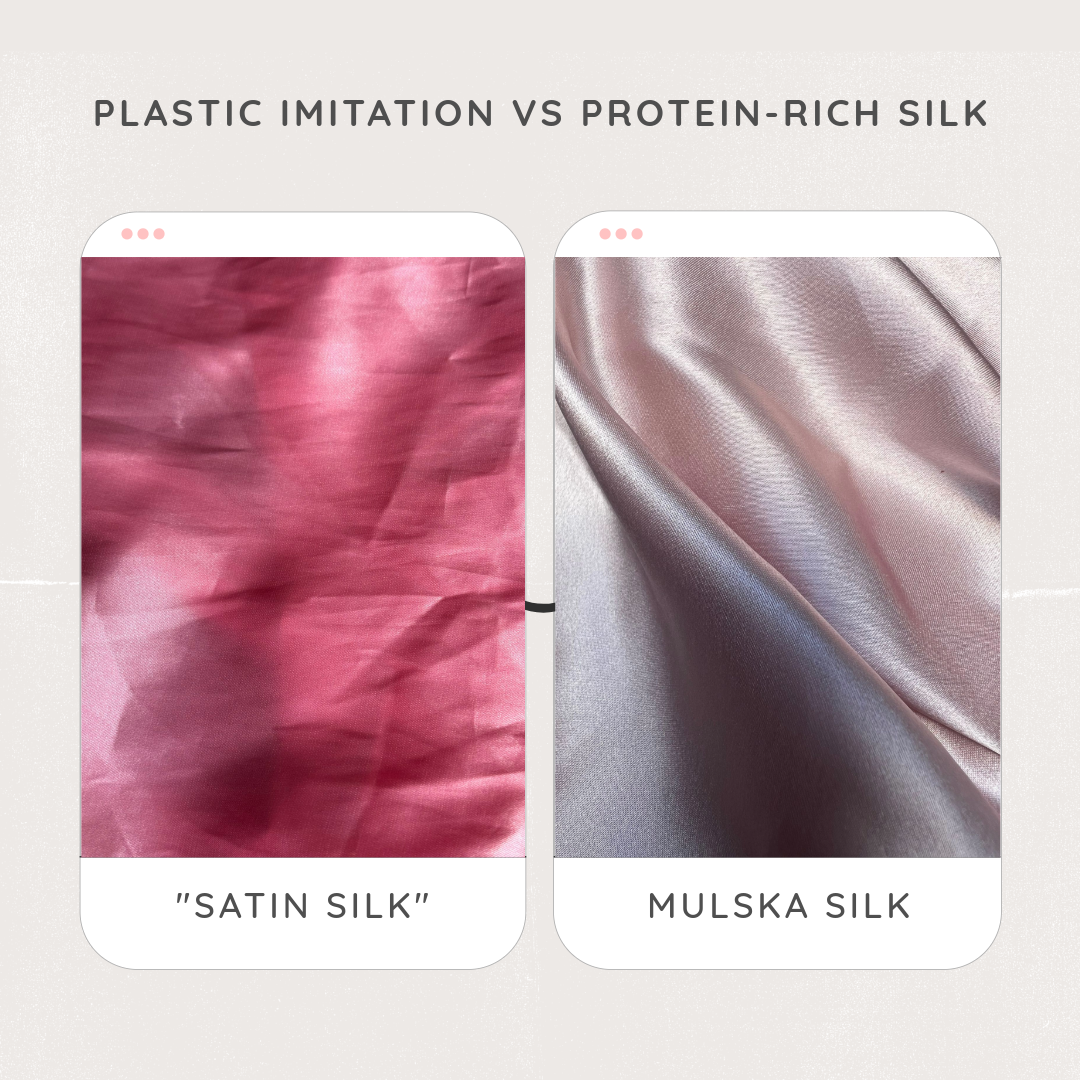 MULSKA Classic Mulberry Silk Bonnet for Healthier Hair